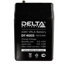 Delta DT 4003. Аккумулятор герметичный свинцово-кислотный. Delta