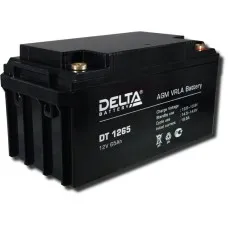 Delta DT 1265. Аккумулятор герметичный свинцово-кислотный. Delta
