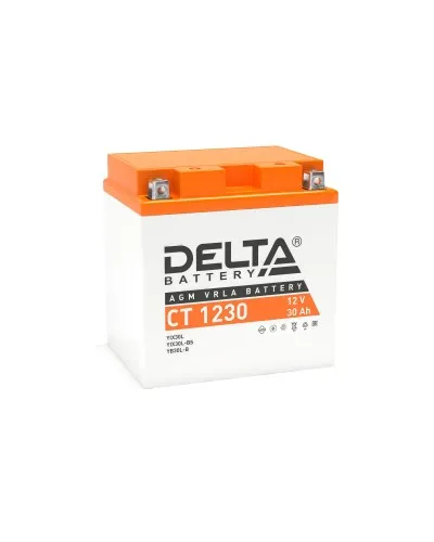 Delta CT 1230. Аккумулятор герметичный свинцово-кислотный стартерный. Delta в Хабаровске