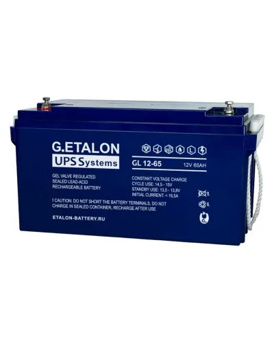 G.ETALON GL 12-65. Аккумулятор герметичный свинцово-кислотный. ETALON в Хабаровске
