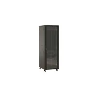 TTBR-4288-AS-RAL9004. Шкаф телекоммуникационный 19 напольный 42U. Hyperline