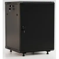 TWB-FC-1566-SR-RAL9004. Шкаф телекоммуникационный 19 настенный 15U. Hyperline