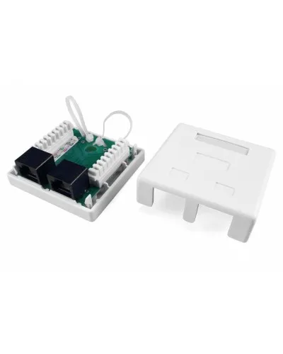 SB1-2-8P8C-C6-WH. Розетка RJ-45. Hyperline в Хабаровске