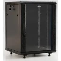 TWB-FC-1545-GP-RAL9004. Шкаф телекоммуникационный 19 настенный 15U. Hyperline