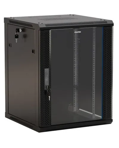 TWB-FC-1266-GP-RAL9004. Шкаф телекоммуникационный 19 настенный 12U. Hyperline в Хабаровске