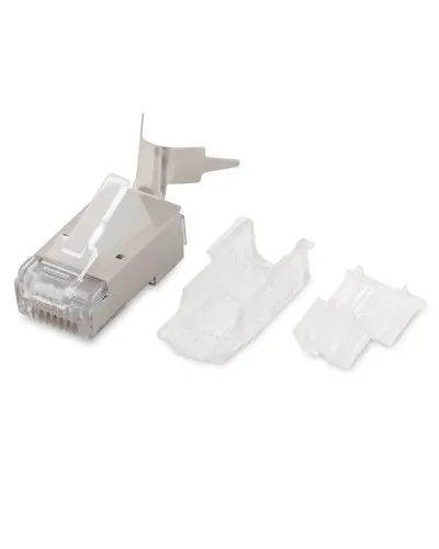PLUG-8P8C-UV-C6A-SH-50 (50 шт). Разъем RJ-45. Hyperline в Хабаровске