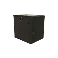 TWB-1868-SR-RAL9004. Шкаф телекоммуникационный 19 настенный 18U. Hyperline