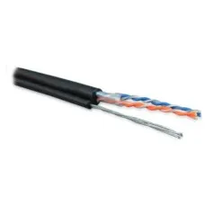 UUTP2-C5-S24-SW-OUT-PE-BK-500. Кабель «витая пара» (LAN) для структурированных систем связи. Hyperline