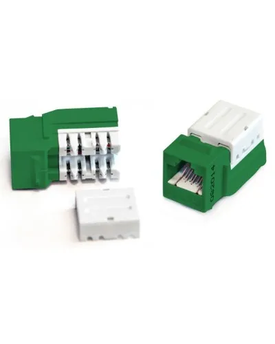 KJNE-8P8C-C5e-90-GN. Вставка Keystone Jack RJ-45. Hyperline в Хабаровске