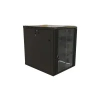 TWB-1568-GP-RAL9004. Шкаф телекоммуникационный 19 настенный 15U. Hyperline