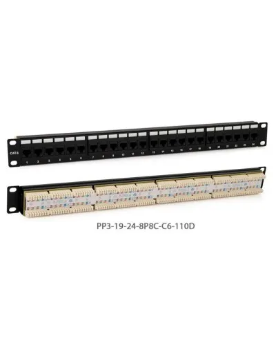 PP3-19-24-8P8C-C5E-110D. Патч-панель 19. Hyperline в Хабаровске