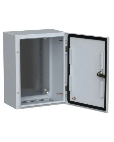 ЩМП-40.30.20 УХЛ1 IP66 400x300x200 TITAN 5 (TI5-10-N-040-030-020-66). Шкаф металлический с монтажной платой. IEK в Хабаровске