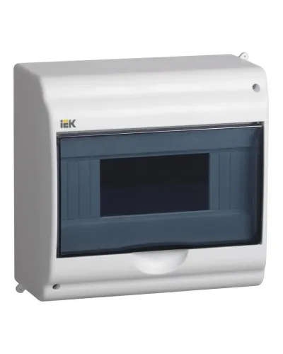 Корпус пластиковый КМПн 2/9-2 IP31 белый KREPTA 3 (MKP42-N-09-31-02). Щиток модульный с прозрачной дверцей, настенный. IEK в Хабаровске