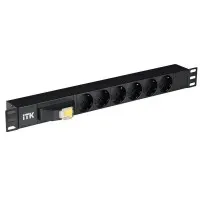 PH21-6D3. Блок розеток 19”. ITK