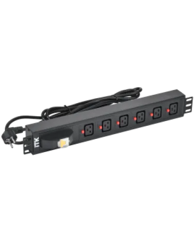 PH21-06C19-11. Блок розеток 19”. ITK в Хабаровске