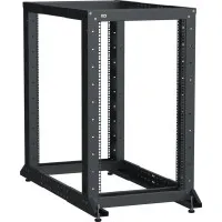 LF05-24U61-2GM. Стойка 2-рамная 24U 600х600-1000мм черная. ITK
