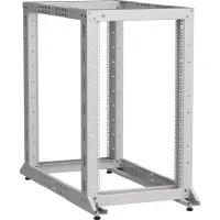 LF35-20U61-2GM. Стойка 2-рамная 20U 600х600-1000мм серая. ITK