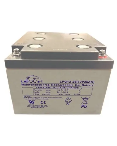 LEOCH LPG 12-26. Аккумулятор герметичный свинцово-кислотный. LEOCH в Хабаровске