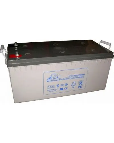 LEOCH LPG 12-200. Аккумулятор герметичный свинцово-кислотный. LEOCH в Хабаровске