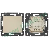 Выключатель Valena 1кл., 10АХ, 250В, слоновая кость (774301). Выключатель. LegranD