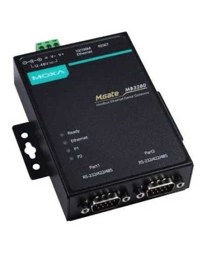 MGate MB3280. 2-портовый преобразователь протоколов. MOXA в Хабаровске