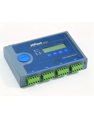 NPort 5430I. 4-портовый асинхронный сервер. MOXA в Хабаровске