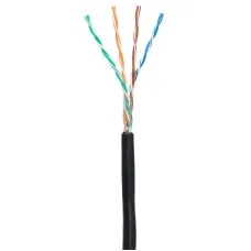 U/UTP 4pair, Cat5e, Out, PE (EC-UU004-5E-PE-BK-1). Кабель «витая пара» (LAN) для структурированных систем связи. NETLAN