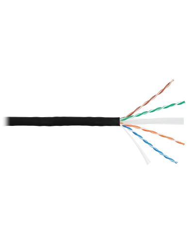 U/UTP 4pair, Cat6a, Solid, In/Out, нг(А)-HF (NMC 4155C-BK). Кабель «витая пара» (LAN) для структурированных систем связи. NIKOMAX в Хабаровске