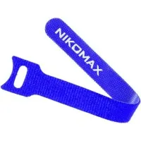 NMC-CTV210-16-SB-BL-10 (10шт). Стяжка-липучка с мягкой пряжкой. NIKOMAX