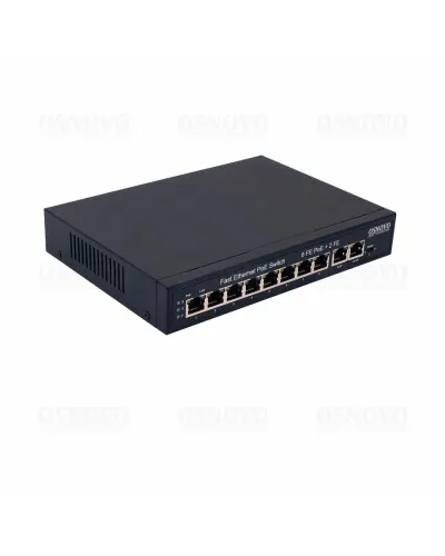 SW-21000(120W). Коммутатор 10-портовый  Fast Ethernet с PoE. OSNOVO в Хабаровске