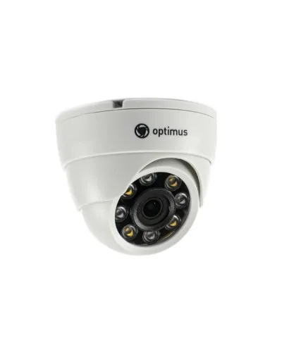 IP-E022.1(2.8)PF_V.1. Видеокамера IP купольная. Optimus в Хабаровске