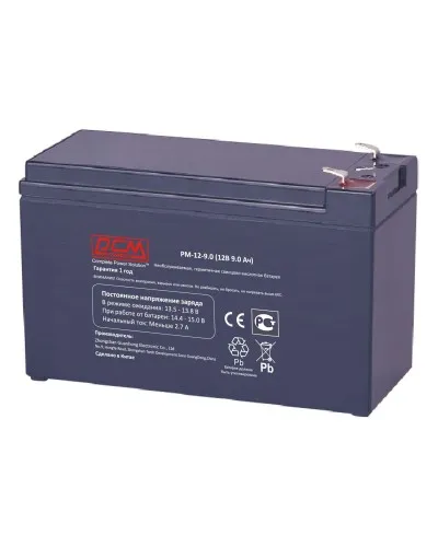 PM-12-9.0. Аккумулятор герметичный свинцово-кислотный. POWERCOM в Хабаровске