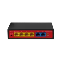 PND-04P-2M Lite (48W). Коммутатор неуправляемый 6-портовый с функцией PoE. Polyvision