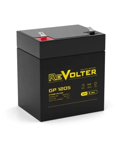 Revolter GP 1205. Аккумулятор автомобильный герметичный свинцово-кислотный. Revolter в Хабаровске