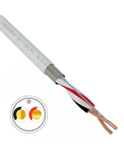 КПСВЭВнг(А)-LSLTx 1х2х1,5 REXANT (01-4873-1). Кабель для систем передачи данных пониженной пожароопасности c низким дымо- и газовыделением, с низкой токсичностью продуктов горения. Rexant в Хабаровске