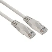 Шнур коммутационный, патч-корд F/UTP RJ45-RJ45, CAT 6, ZH нг(А)-HF, серый, 1м REXANT (18-8102-1). Патч-корд FTP. Rexant