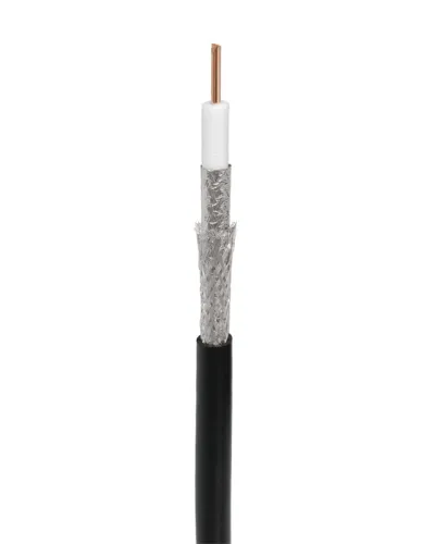 RG-11U, 75 Ом, CCS/Al/Al, 83%, 305 м, черный OUTDOOR (01-3011). Кабель коаксиальный радиочастотный. Rexant в Хабаровске