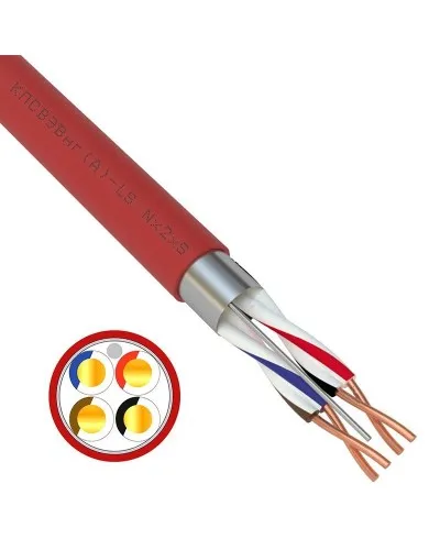 КПСВЭВнг(А)-LS 2х2х0,75 (01-4866-1)(REXANT). Кабель для систем пожарной и охранной сигнализации. Rexant в Хабаровске