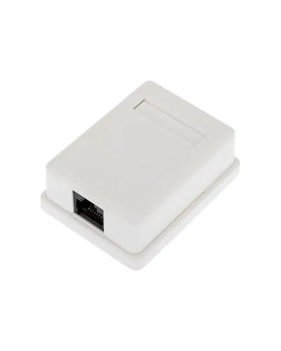 Розетка компьютерная внешняя 1-порт, UTP RJ-45 (8P8C), CAT 5e REXANT (03-0121): Розетка RJ-45 в Хабаровске