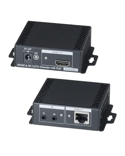 HE02EIP. Удлинитель HDMI, ИК-сигнала, питания. SC&T в Хабаровске