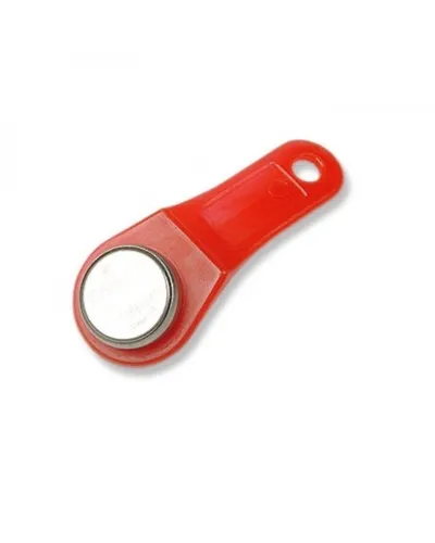 RW 1990 SLINEX (красный). Ключ электронный Touch Memory с держателем. SLINEX в Хабаровске