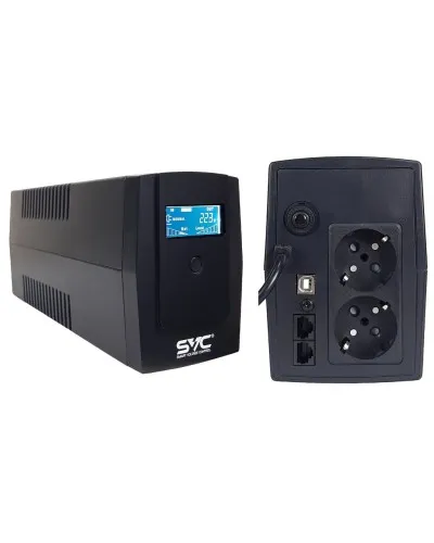 SVC V-650-R-LCD. Источник бесперебойного питания. SVC в Хабаровске