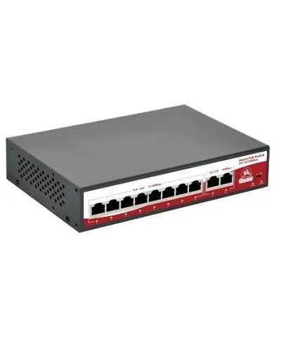 SR-PS0820FBL. Коммутатор с питанием по PoE. SarmatT в Хабаровске