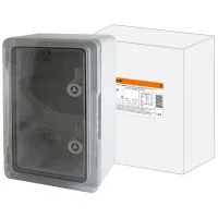 ЩМП-0-5, прозрачная крышка ABS, IP65, 500x400x240. Бокс пластиковый антивандальный. TDM ЕLECTRIC