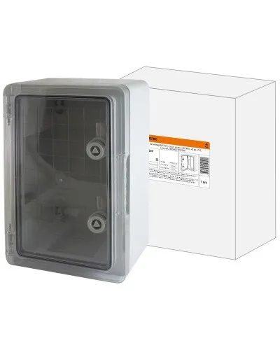 ЩМП-0-5, прозрачная крышка ABS, IP65, 500x400x240. Бокс пластиковый антивандальный. TDM ЕLECTRIC в Хабаровске