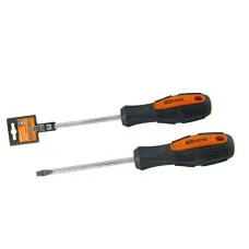 Отвертка шлицевая двухкомпонентная CR-V, тип SL4.0x75 "Алмаз" TDM (SQ1006-1003): Отвертка шлицевая двухкомпонентная