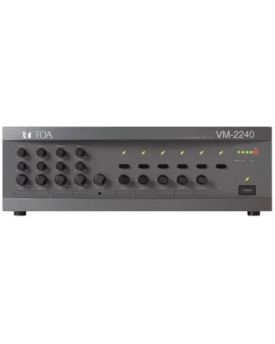 VM-2120 ER (TOA). Усилитель трансляционный зональный, 120 Вт. TOA в Хабаровске