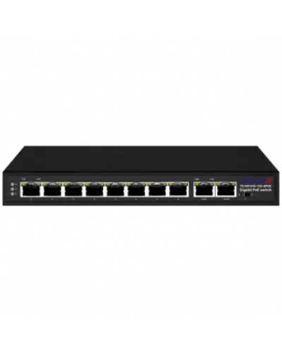 TR-NS1410-120-8POE. Коммутатор с PoE. Trassir в Хабаровске