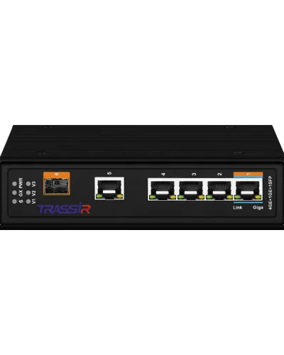 TR-NS15061S-150-4POE. Коммутатор с PoE. Trassir в Хабаровске