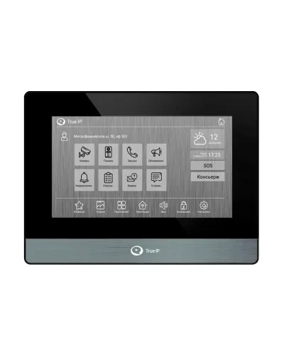 TI-4107AB. Монитор IP-видеодомофона цветной. True-IP в Хабаровске